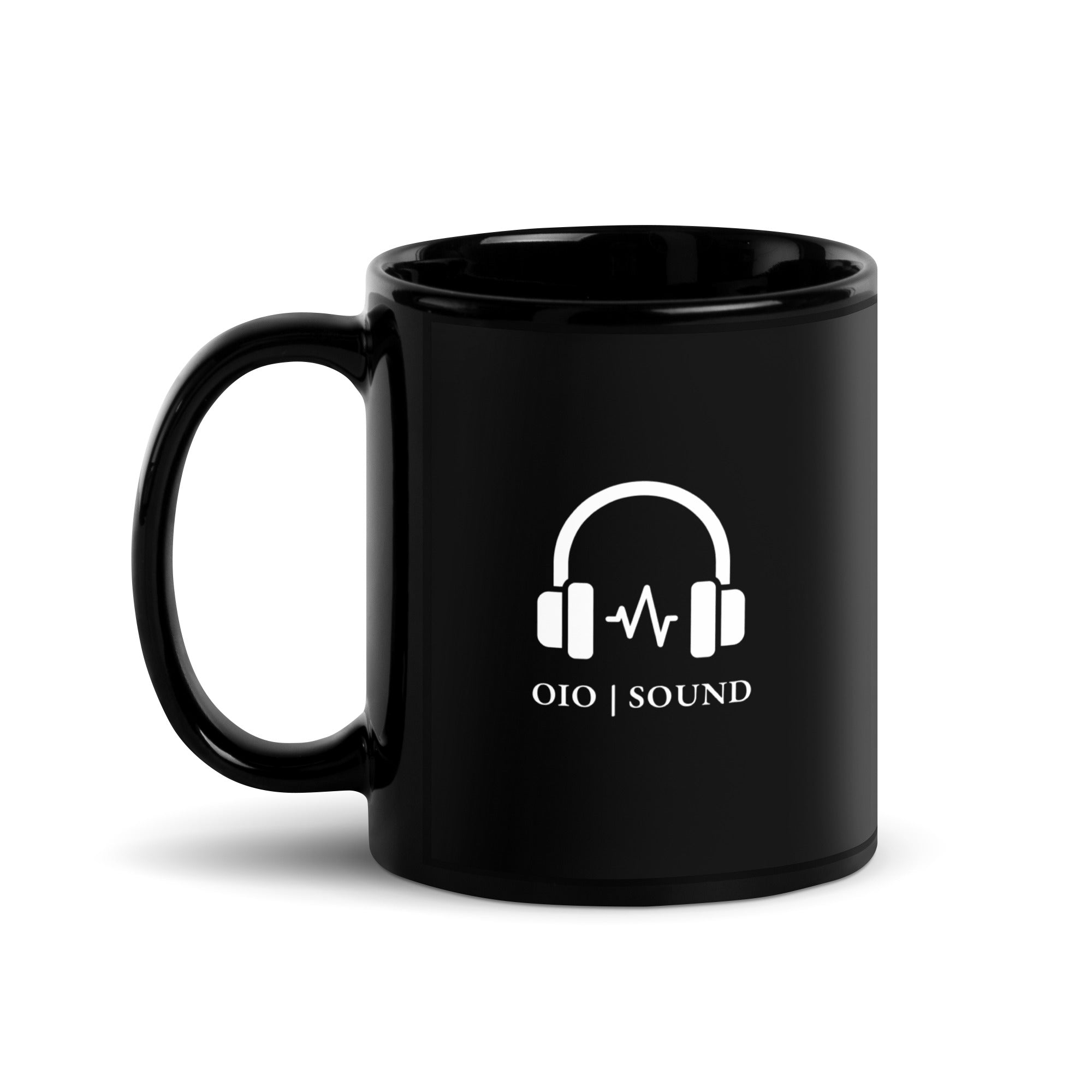 OIO | SOUND BLACK GLOSSY MUG