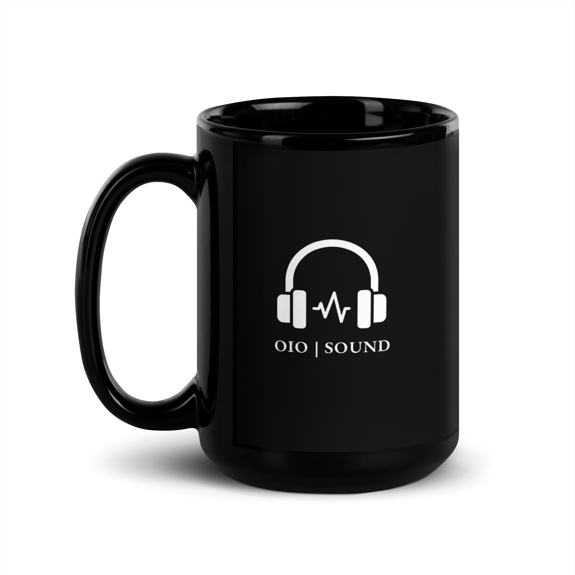 OIO | SOUND BLACK GLOSSY MUG