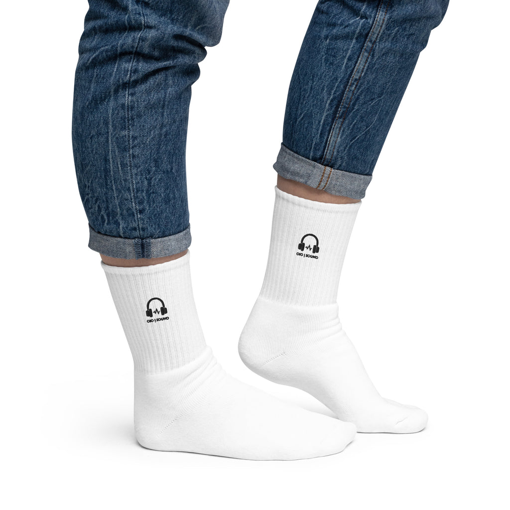 OIO | SOUND EMBROIDED SOCKS