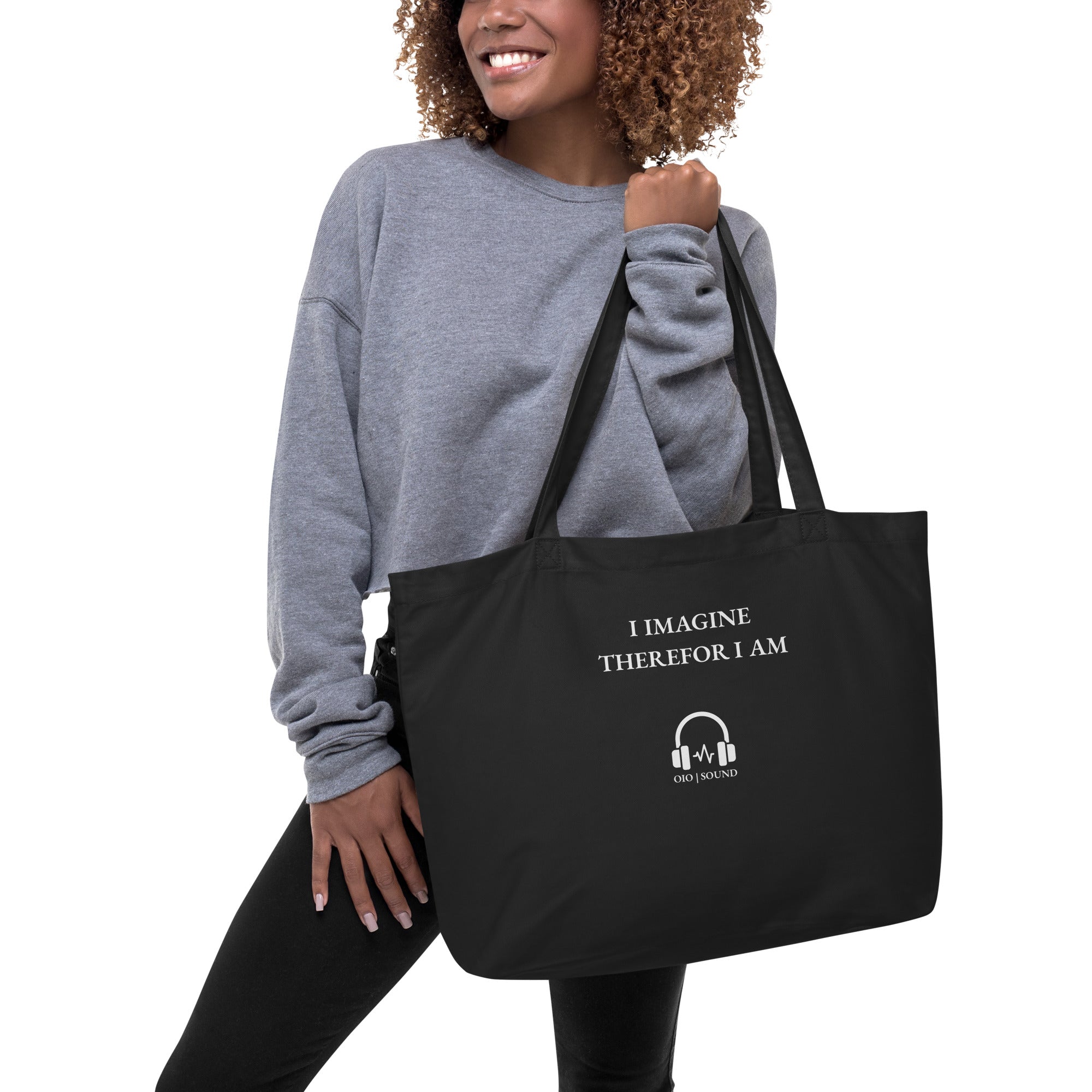 OIO | SOUND LARGE ORGANIC TOTE BAG