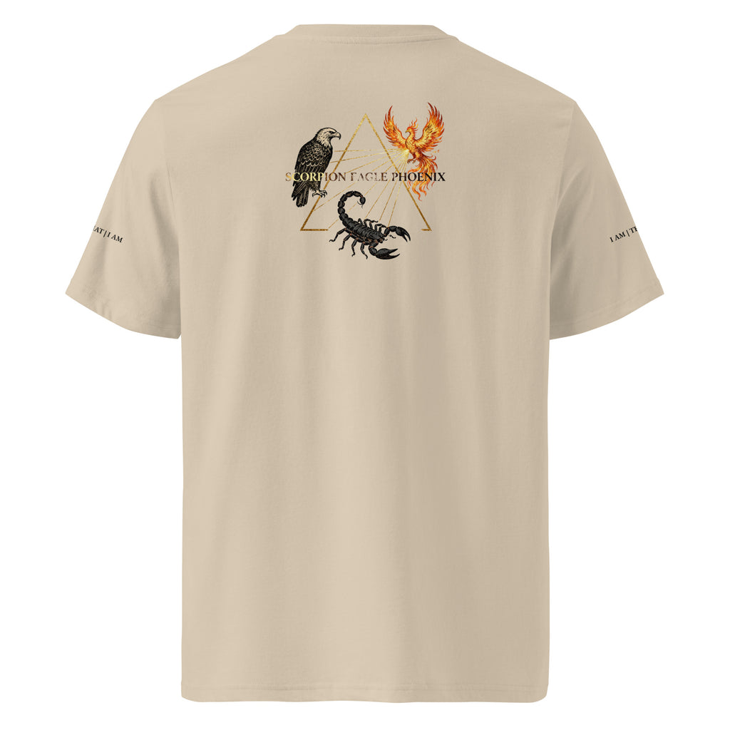 OIO | SOUND ORGANIC T-SHIRT: SCORPION EAGLE PHOENIX