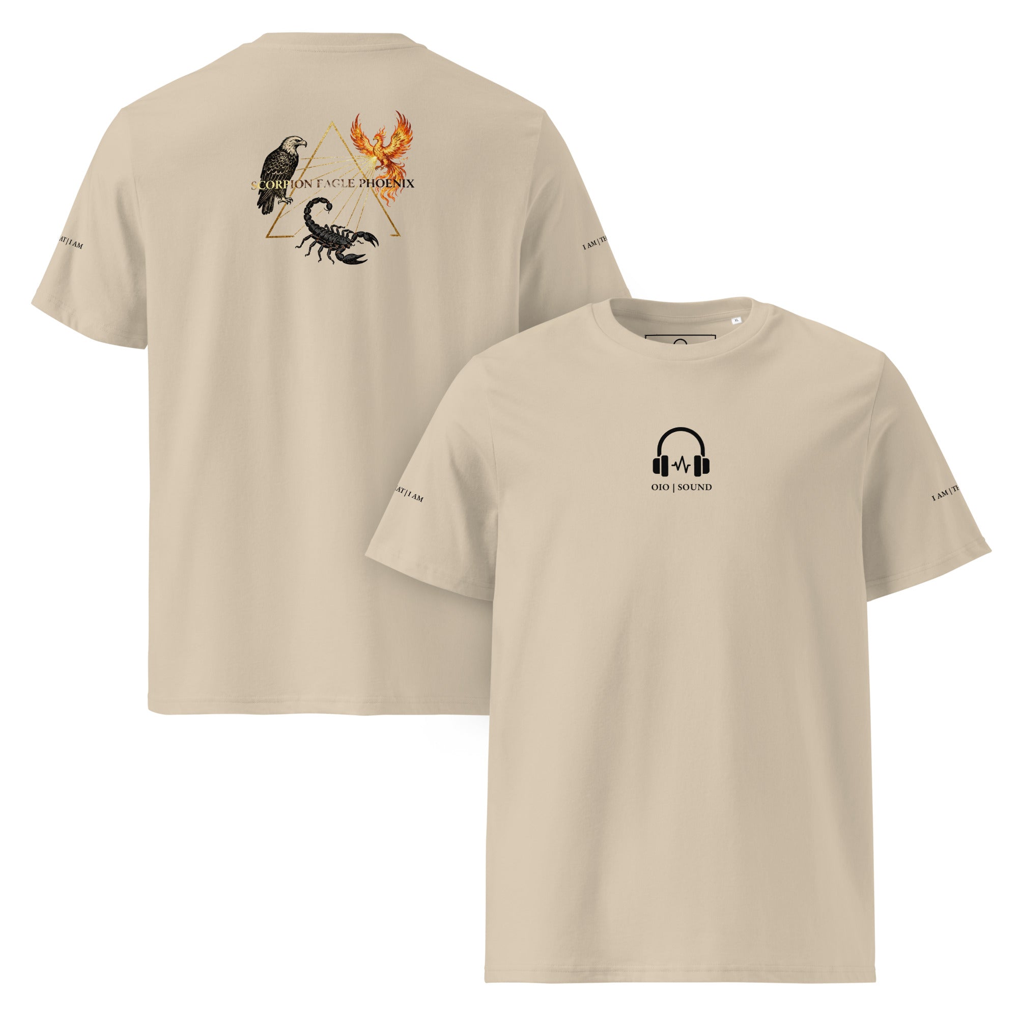 OIO | SOUND ORGANIC T-SHIRT: SCORPION EAGLE PHOENIX
