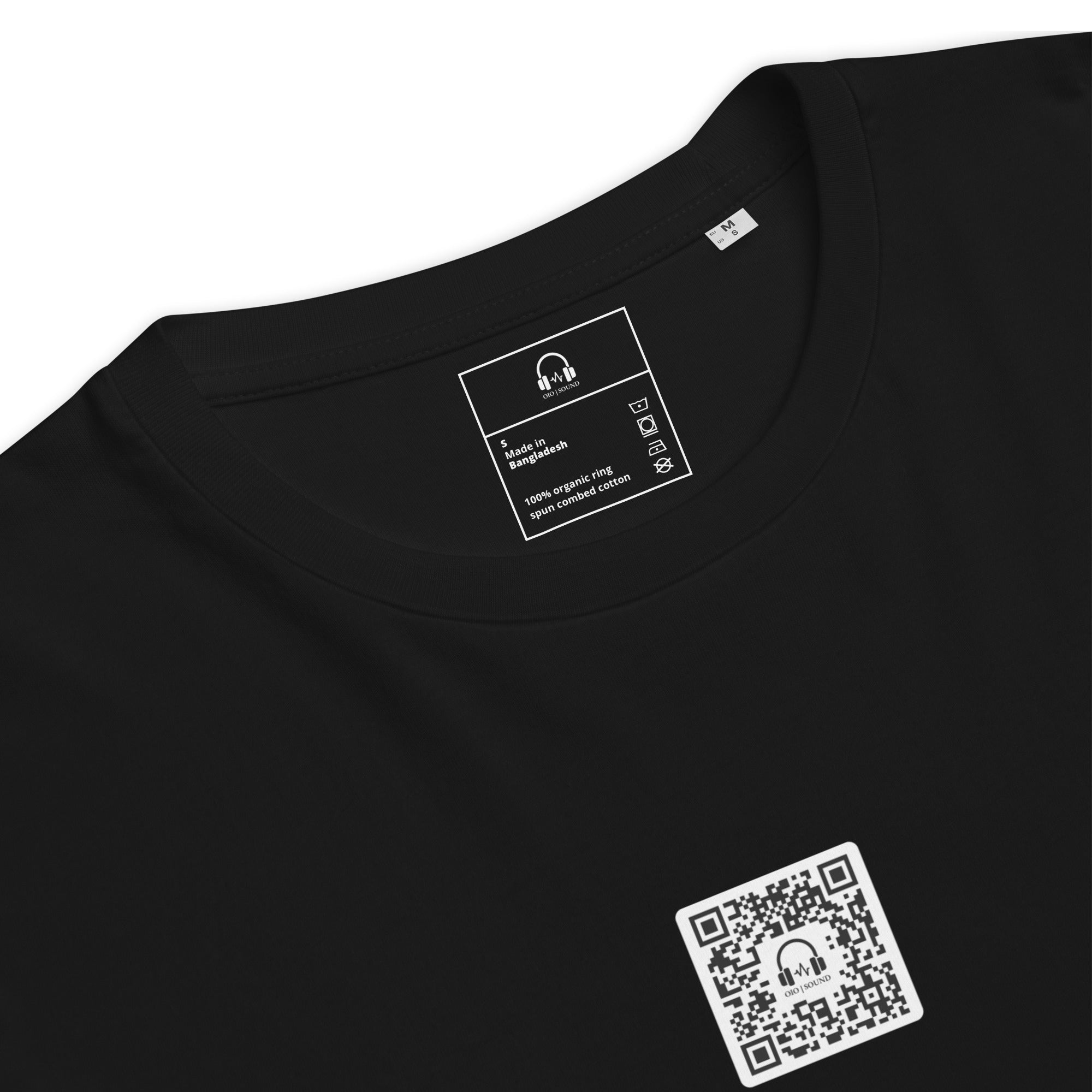 OIO | SOUND ORGANIC QR T-SHIRT
